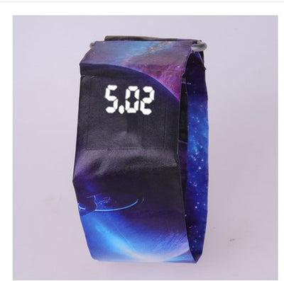 Fashion Creative Smart Tear-Resistant Waterproof Paper Watch