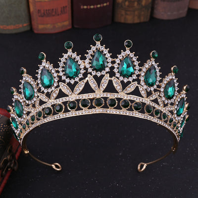 Bride Wedding Atmosphere round Crown Tiara