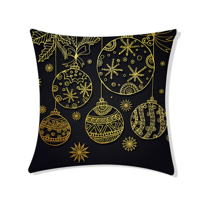 Creative Christmas Element Printing Pillowcase