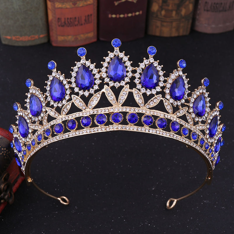 Bride Wedding Atmosphere round Crown Tiara