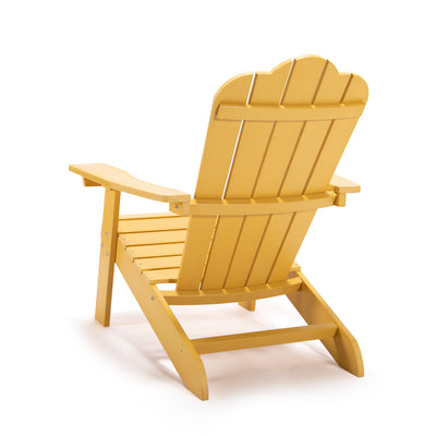 TALE Adirondack Chair Backyard Outdoor Furniture Painted Seating with Cup Holder All-Weather and Fade-Resistant Plastic Wood Ban Amazon