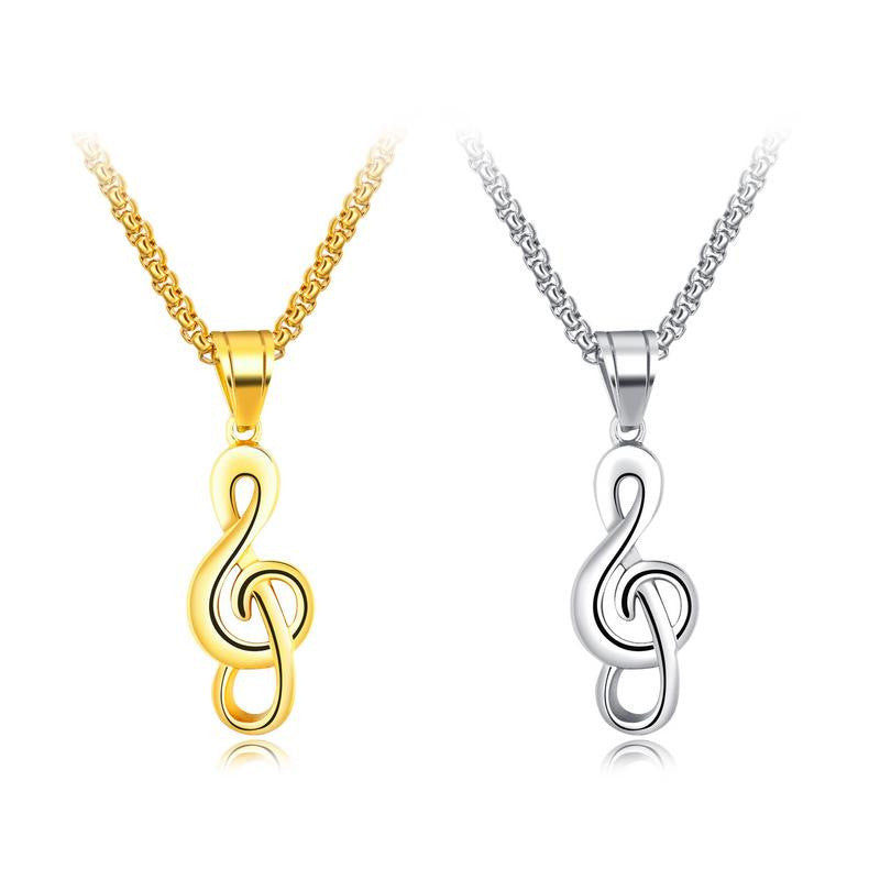 Music Symbol Necklace