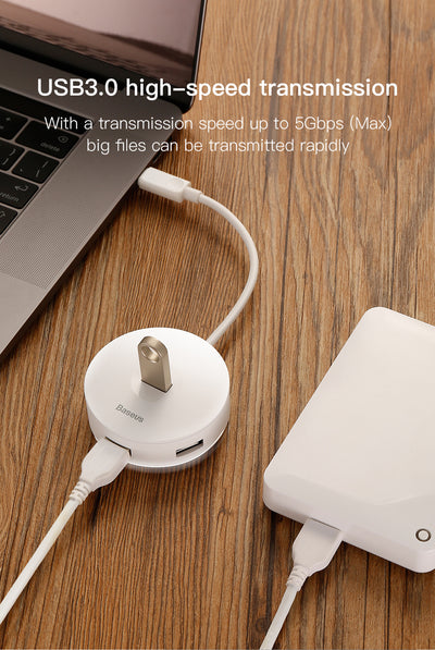 Hub Notebook Usb Adapter Hub round Box