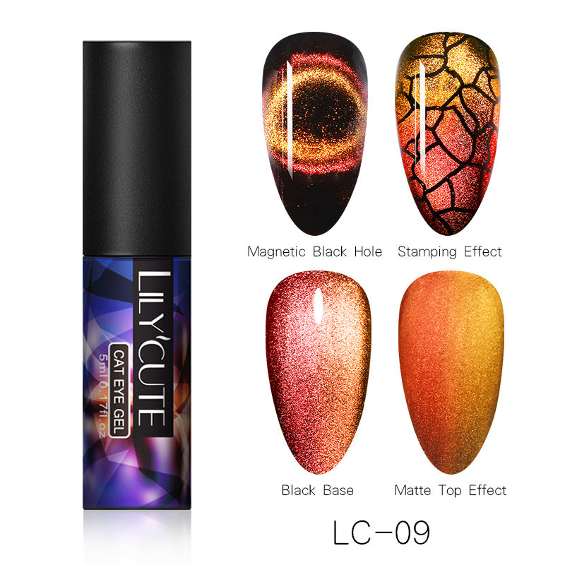 Magic Wide Cat Eye Nail Polish