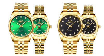 Golden Couple Watch Men