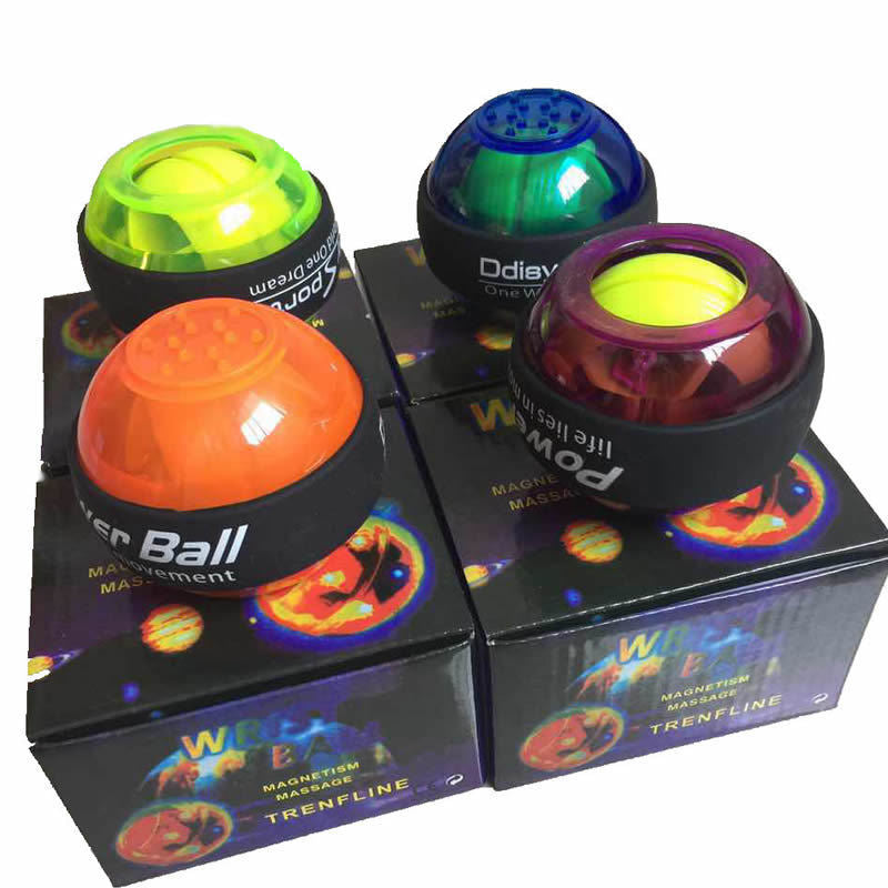 Glowing Wrist Ball Finger Exercise Wrist Arm Strength Fitness Ball