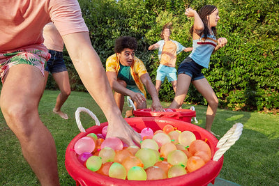 Tropical Party 100+ Palloncini D'Acqua Autosigillanti a Riempimento Rapido, Scatola Da 3 Confezioni