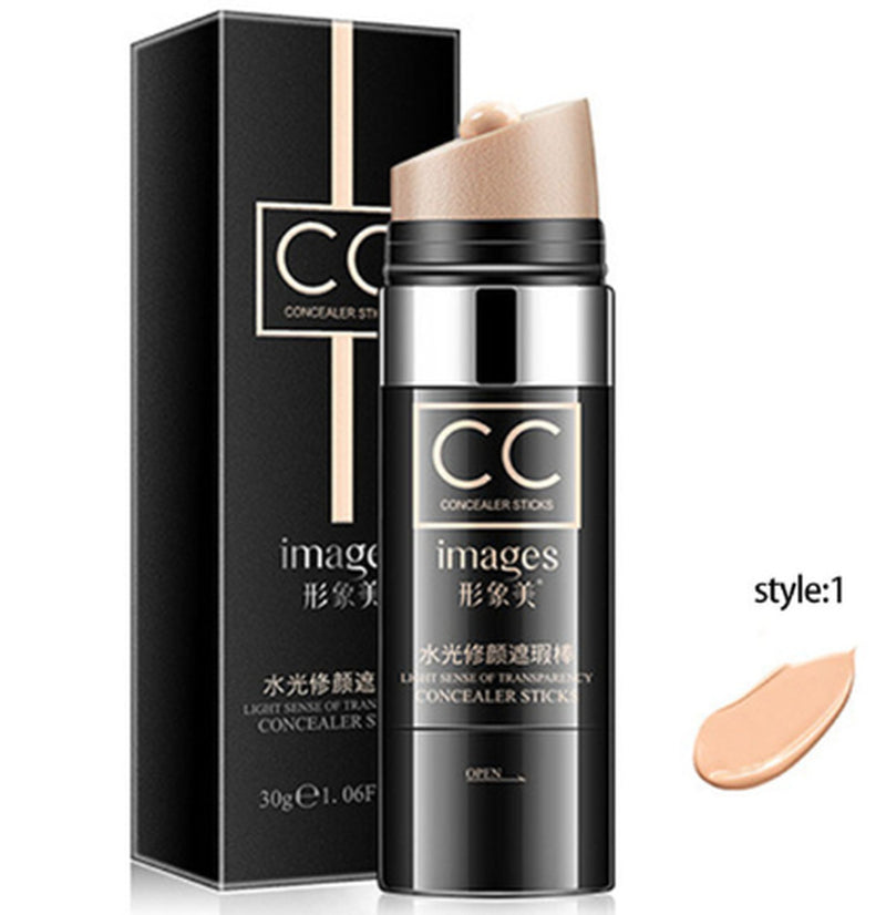 Image Beautiful Water Light Repair Concealer Stick Brighten Skin Color Waterproof Cushion Cc Cream Lasting Non-Marking Repair Capacity Cc Rod