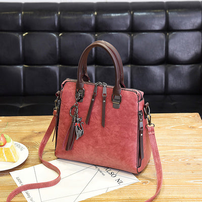 Ladies Bag New Winter Tide 2021 Korean Fashion Handbag All-Match Simple Single Shoulder Bag Bag.