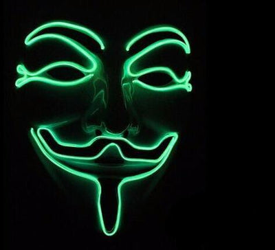 New LED Guy Fawkes Mask