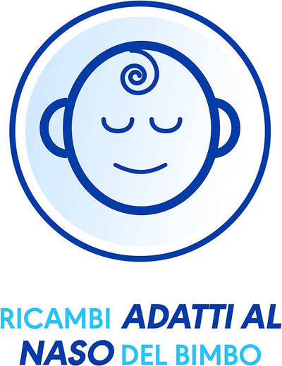 20 Ricambi per Aspiratore Nasale per Neonati E Bambini Con Filtro Assorbente per Trattenere Il Muco, Ricambio Usa E Getta, Soft E Igienico, Monouso