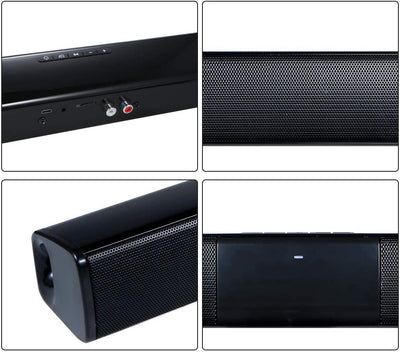 Soundbar Wireless BT 4.0 Altoparlante TV Home Theater 3D Soundbars Basso Televisione Subwoofer Con RCA Line Telecomando