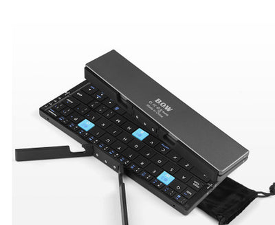 Mini Folding Three Bluetooth Wireless Keypad