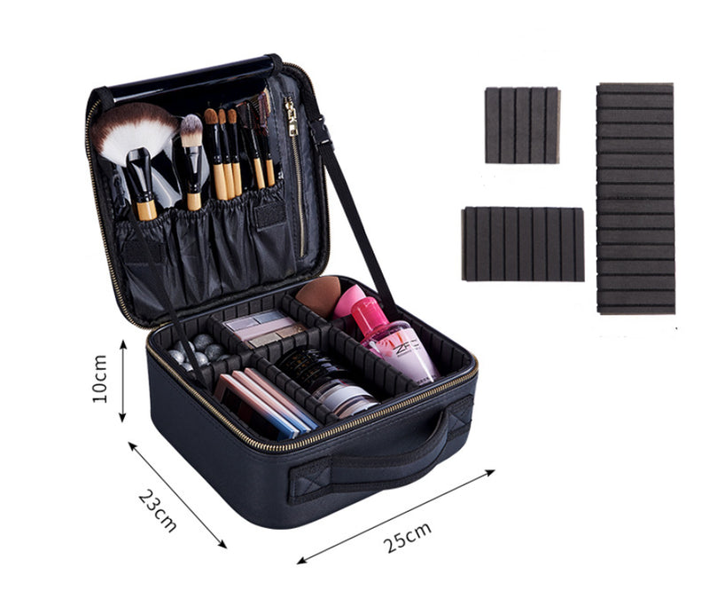 Large-Capacity Multifunctional Portable Cosmetic Bag