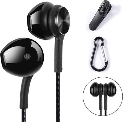 Auricolari,Cuffie Magnetici Sport,Auricolari In-Ear Con Microfono,Resistente Al Sudore,Isolamento Del Rumore,Alta Definizione,Bassi Potenti,Per Samsung,Lg,Xiaomi, Huawei Etc- Nero