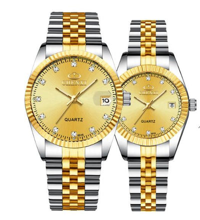 Golden Couple Watch Men