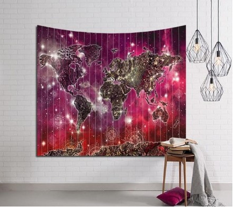 Wall Decoration Net Red Layout Room Bedroom Hang Cloth Dormitory Nordic Wind Tapestry