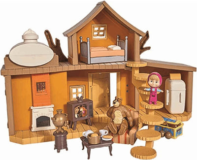 - Masha E Orso Playset, La Grande Casa Di Orso, 109301032, + 3 Anni