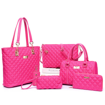 New Multi-Piece Combination Women'S Bag Nylon Embroidery Thread