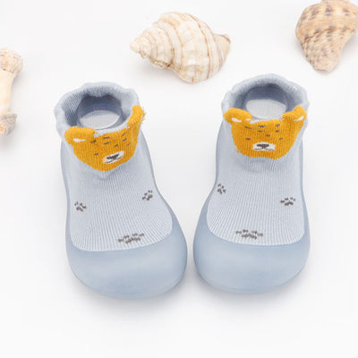 Children'S Toddler Step Soft Bottom Non-Slip Cartoon Cotton Baby Shoes