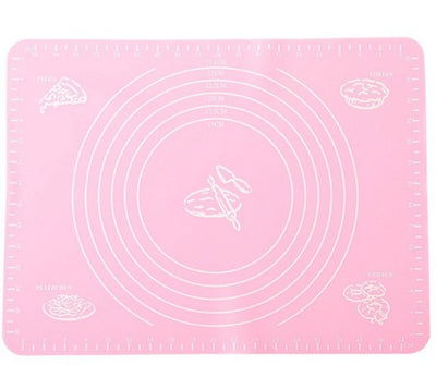 Silicone Baking Mat for Pastry Rolling with Measurements Pastry Rolling Mat, Reusable Non-Stick Silicone Baking Mat