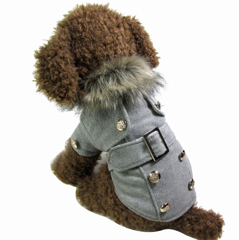 Dog Clothes Warm Cotton Pet Clothing