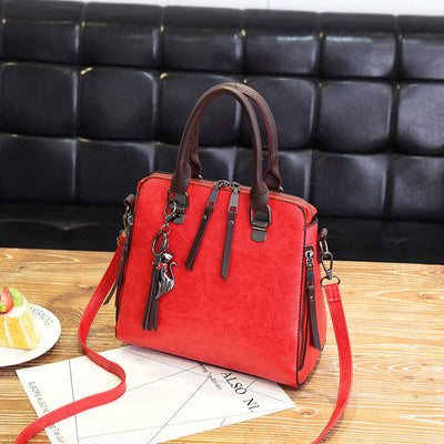 Ladies Bag New Winter Tide 2021 Korean Fashion Handbag All-Match Simple Single Shoulder Bag Bag.