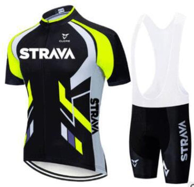 Strava Summer Cycling Wear Short Suit Team Road Mountain Bike Clothing Breathable