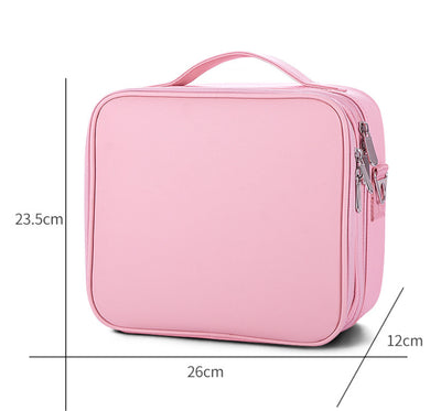 Large-Capacity Multifunctional Portable Cosmetic Bag