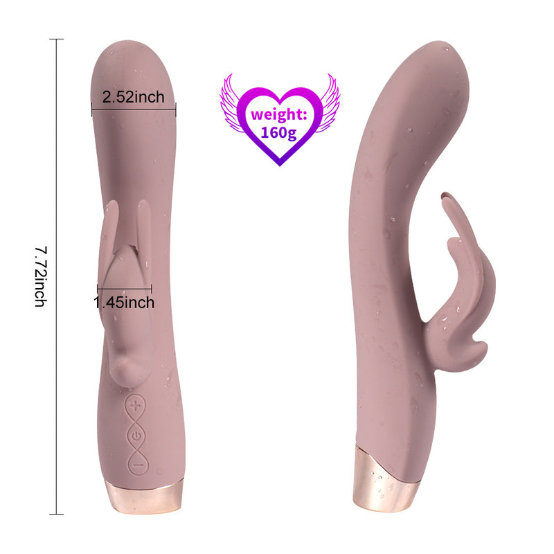 Rabbit G-Spot Rechargeable AV Frequency Conversion Female Double Shock