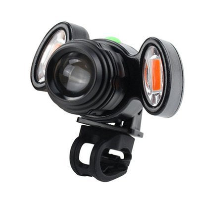 4 Modes Bike Front Lamp USB Rechargeable Bike MTB Strong Light Waterproof Headlight Night Cycling Safty Warning Light