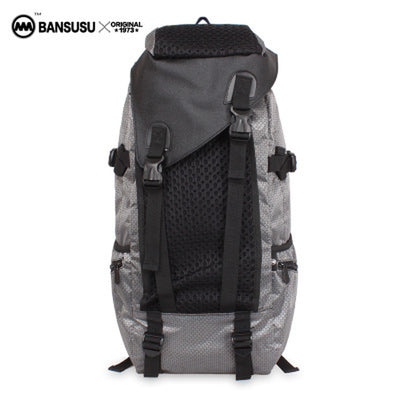 [A] Casual Large Capacity Men and Women Travel Bag, Computer Bag, Tide Shoulder Bag, Female Korean Backpack Man