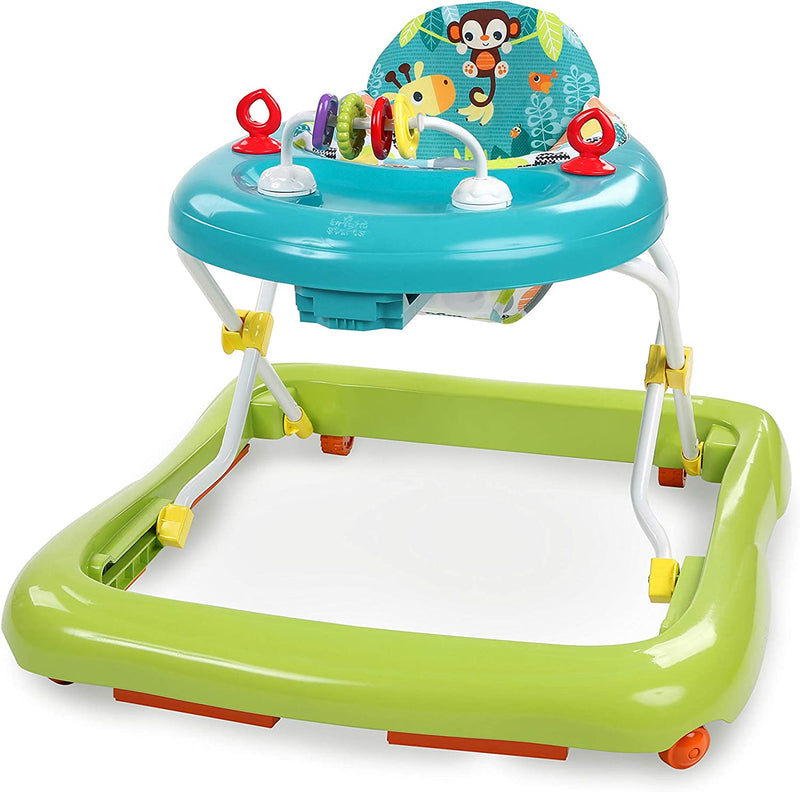 , Girello Pieghevole per Bambini, Primi Passi, Giggling Safari, Partire Da 6 Mesi+, Multicolore, ‎71.12 X 63.5 X 50.8 Cm, 2.22 Kg