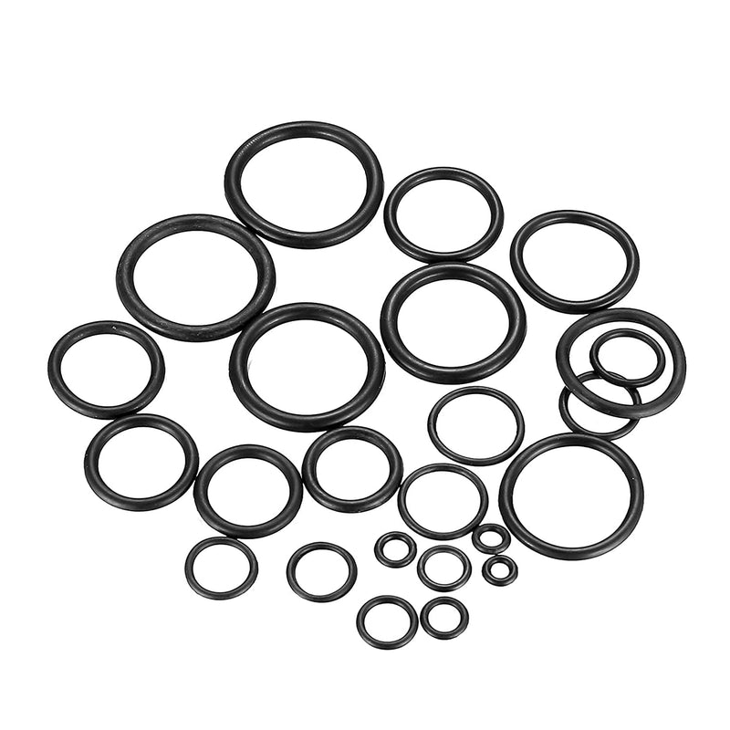 , 740 Pezzi O-Ring in Gomma Assortimento, Guarnizioni Piombatura Guarnizioni Kit, O Ring Rondelle, Anelli Di Tenuta in Gomma Idraulica per Riparazione Auto Officina Idraulica