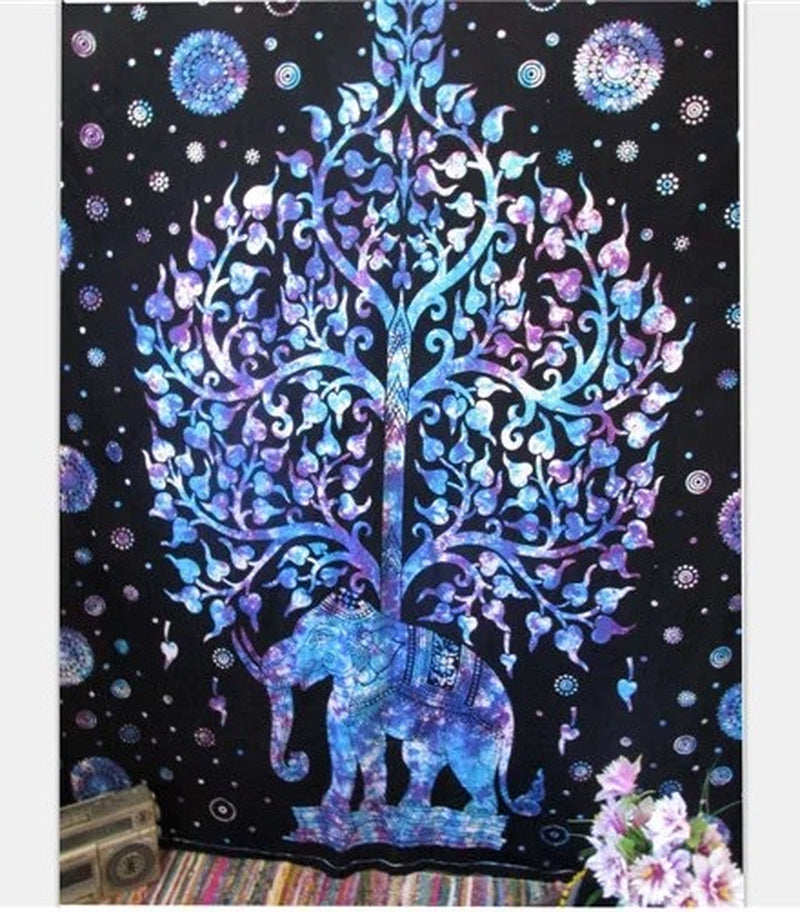 Elephant Mandala Tapestries