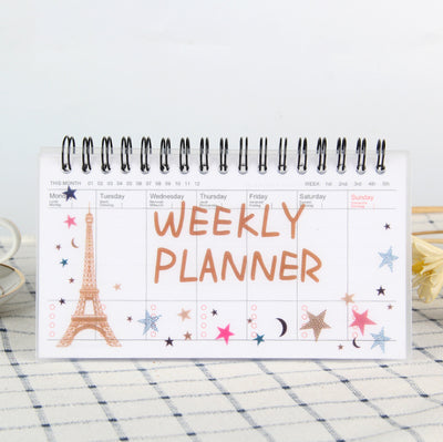 Cartoon Tearable Week Planner