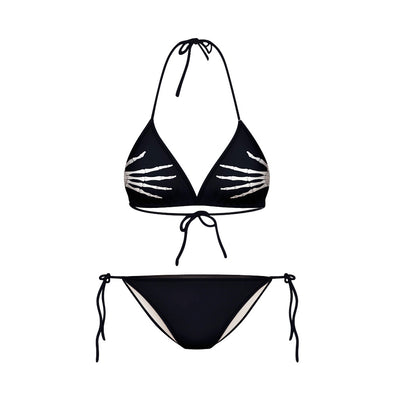 Quick Selling, Personalized 3D Printing Skull, Finger Bikini, Beach Mini Personality Suit Swimsuit