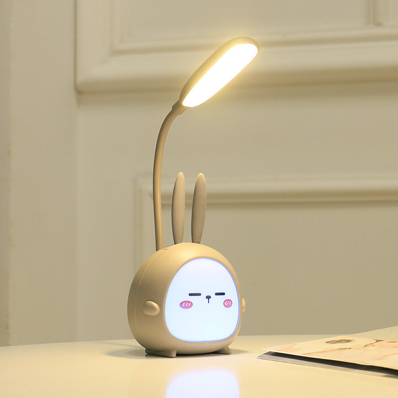 Cartoon Deer Cute Led Charging Eye Protection Student Bedroom Dormitory Folding Reading Lamp