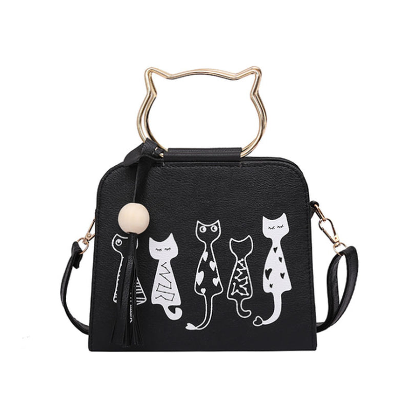 Summer New Ladies Cat Handbag Shoulder Diagonal Handbag