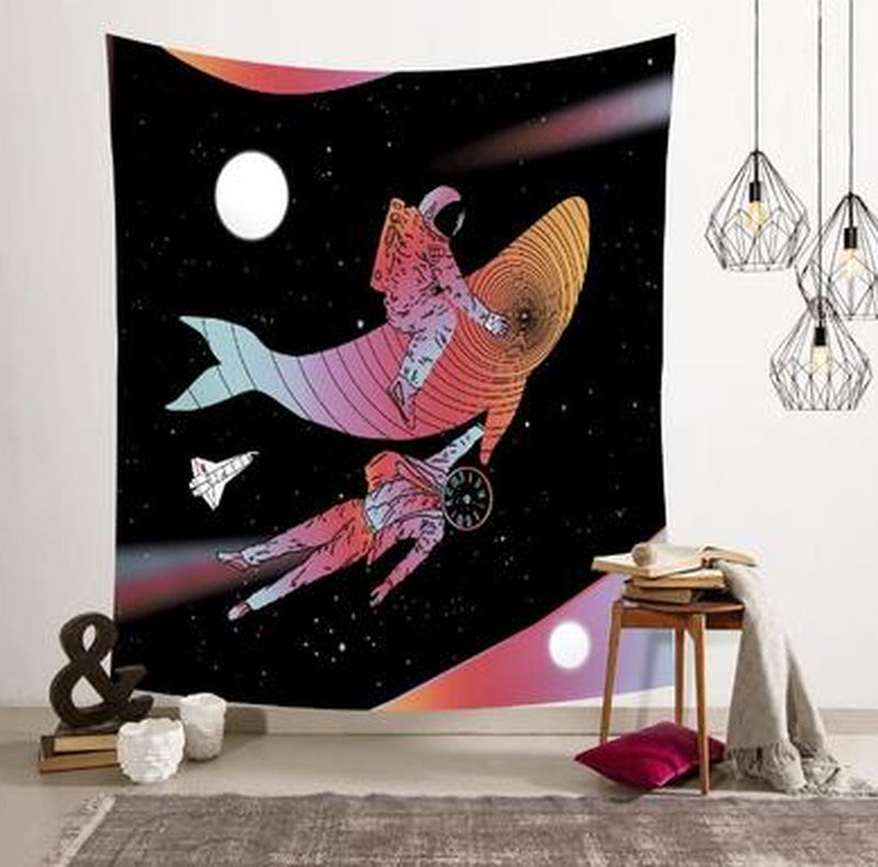 Astronaut Spaceman Background Cloth