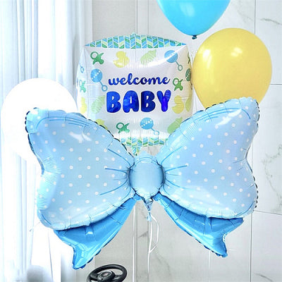 Happy Birthday Bowknot Aluminum Film Balloon