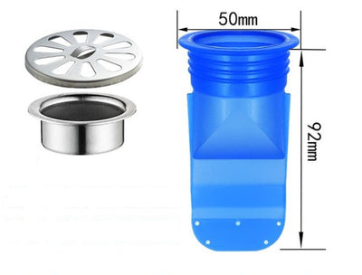 Floor Drain, Deodorant, Anti-Overflow Silicone