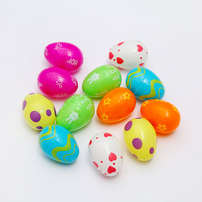 DIY Easter Eggs Puzzle Decoration Painted and Colored Simulation Egg Ornament Pendant