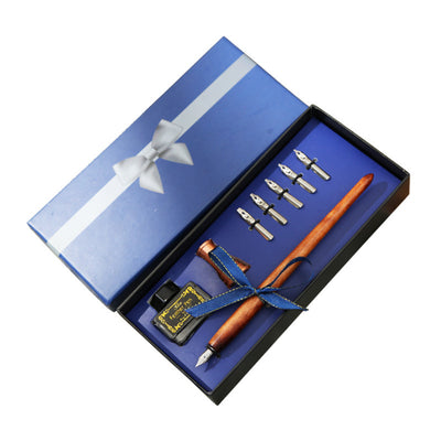 Feather Dip Pen Gift Box