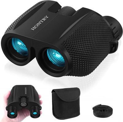 Binocolo per Adulti E Bambini, Compatto Binocolo 10X25 per Birdwatching, Teatro E Concerti, Caccia E Giochi Sportivi