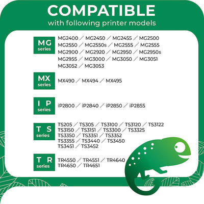 Cartuccia Inchiostro Stampante Rigenerata Di Ricambio per Canon PG-545XL,CL-546XL 545 546 XL (1 Nero, 1 Tricromia) Compatibile Con Pixma MG2555S Ip2850 MG2450 MG2550S MG2950 MG3050 MG3051