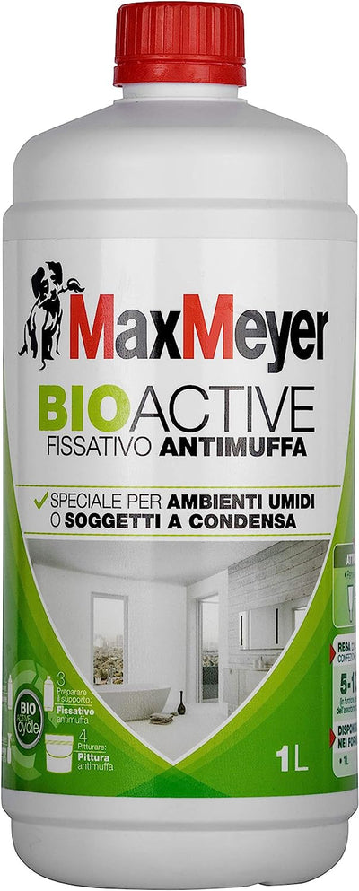 Fissativo Antimuffa All'Acqua per Interni Bioactive Incolore, 1 L