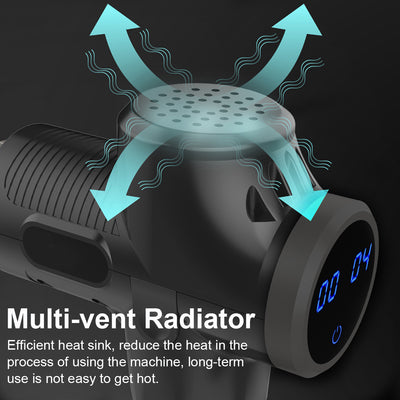 Electric Percussive Massager Percussion Massager Hand Held Therapy Device for Relaxing Shock Vibration Deep Muscles