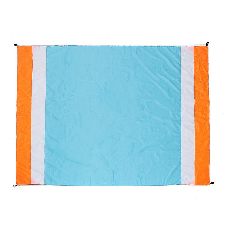 200X210Cm Beach Mat Sand Free Blanket Waterproof Picnic Pad Oversize Sunshade Canopy Outdoor Camping Travel