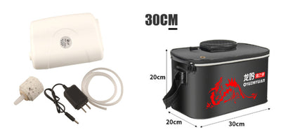 Fishing Box Single Hole Charging Oxygen Pump